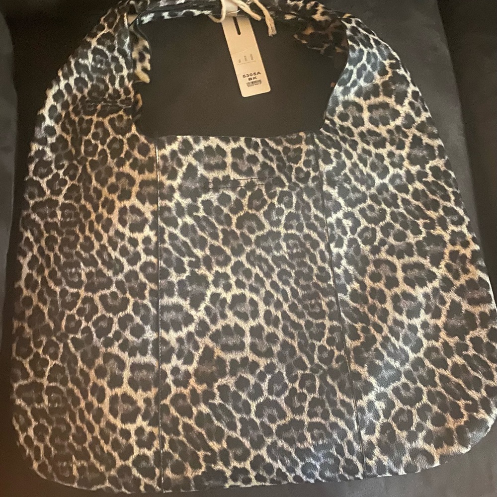 Leopard Print Tote Bag